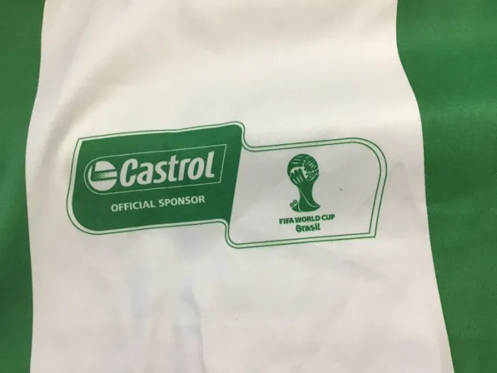Grande serviette castrol vintage - photo numéro 5