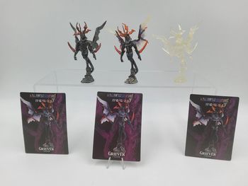 3 Figures of Final Fantasy Creatures Vol.1 – Griever Full Color & Metallic & Clear