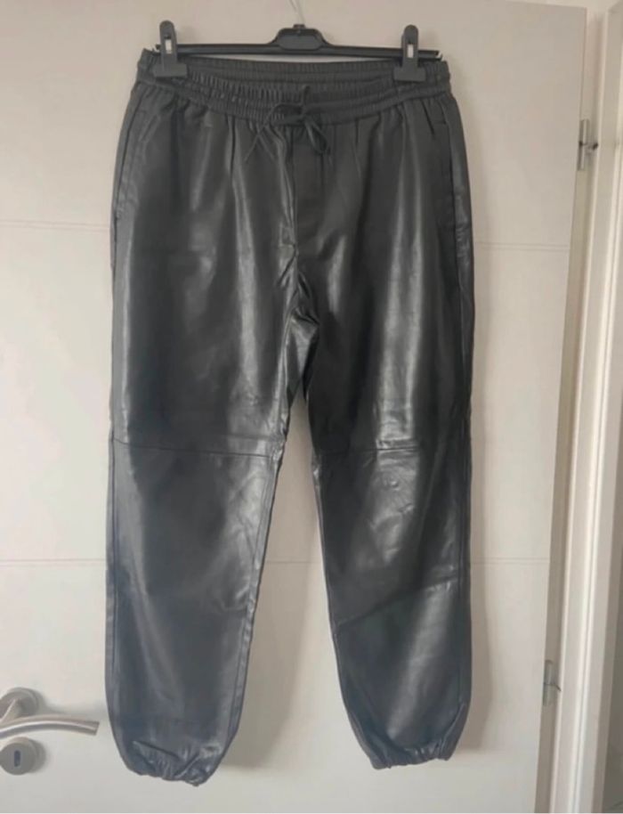 Pantalon simili Mango