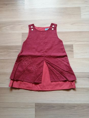 Robe coton + lin 18 mois