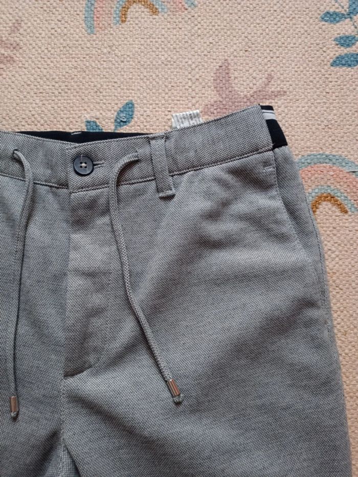 Pantalon gris zara man classe S élastique - photo numéro 3