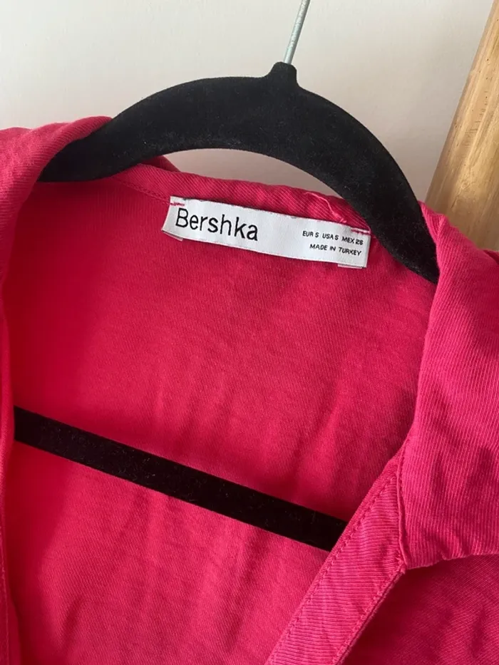 Blouse crop fuchsia - photo numéro 2