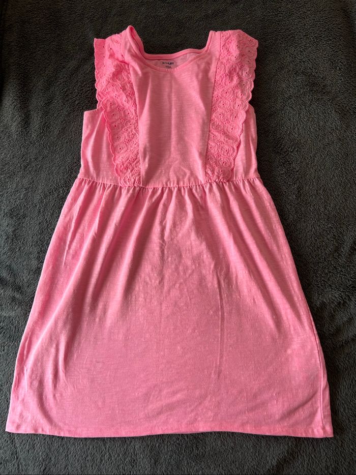 Robe rose fluo