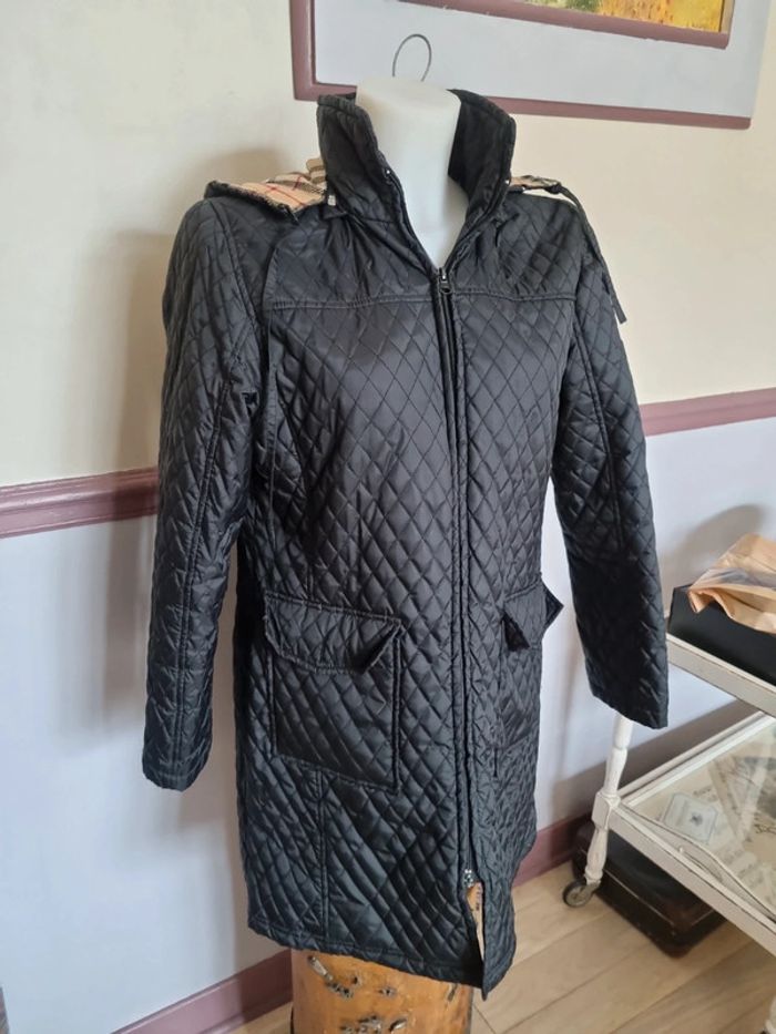 Manteau matelassé noir L - photo numéro 2