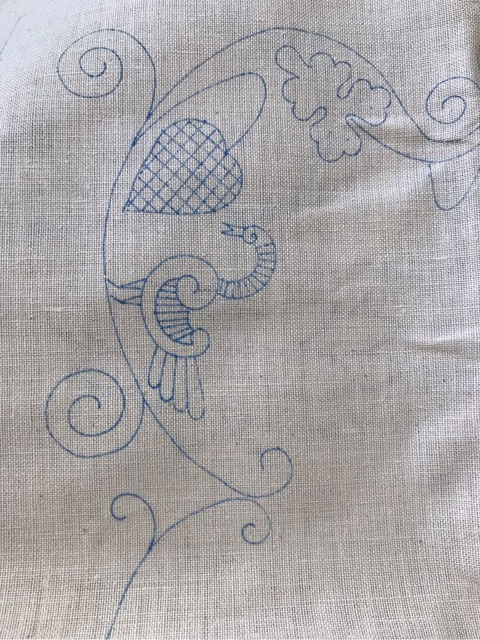 Kit broderie chemin de table - photo numéro 4