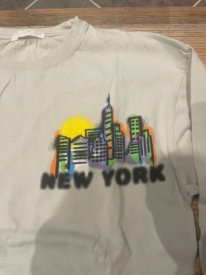 TEE Shirt Zara 10 ans New York - photo numéro 4