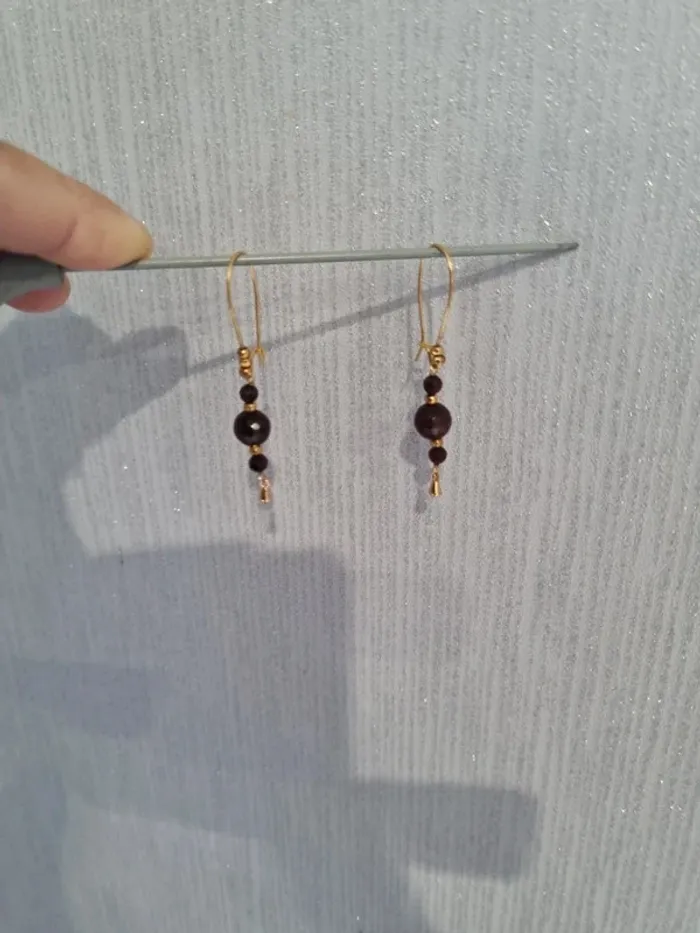 Boucles d'oreilles "Dîna" - photo numéro 3