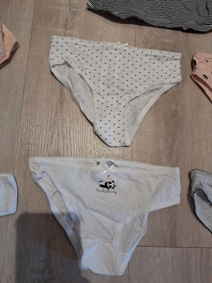 Lot de chemises chemisettes sous-pulls culottes 6ans - photo numéro 9