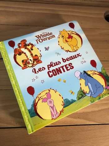Joli livre Winnie l’ourson