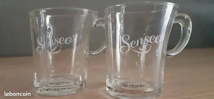 3 tasses Senseo ronde new logo 'Senseo'