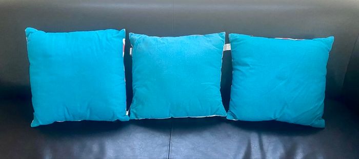 Lot de 3 coussins »Tati »tricolores - photo numéro 2