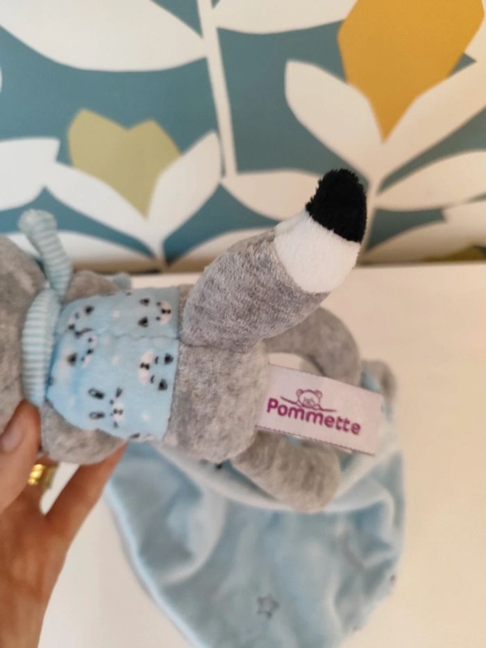 Doudou plat renard pommette - photo numéro 4