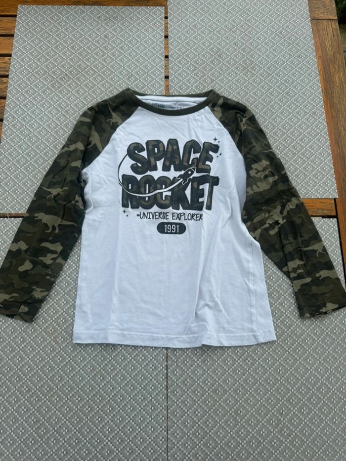 T-shirt manches longues 8 ans