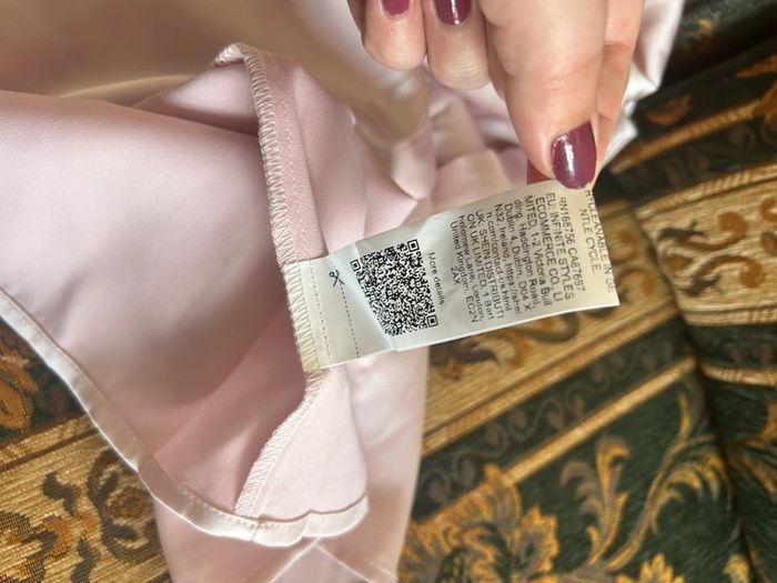 Joli blouse SHEIN taille L rose pale neuve - photo numéro 6