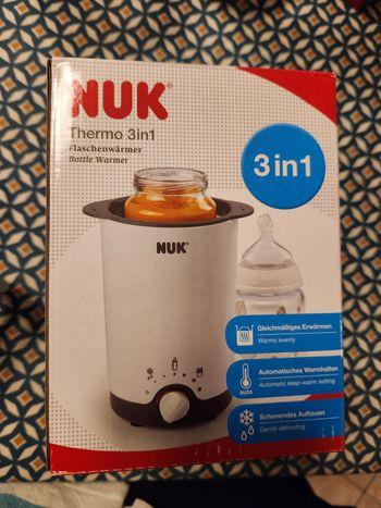 Chauffe biberon Nuk 3 en 1