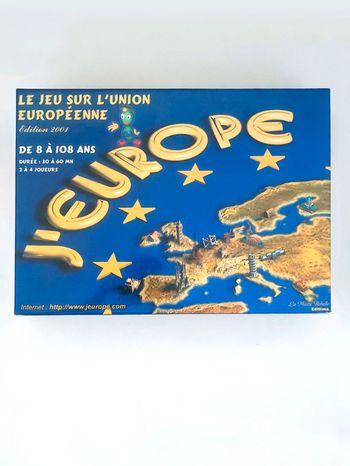 « J'Europe » Le jeu sur  l'Union Européenne vintage / La Mèche Rebelle - 8ans et +