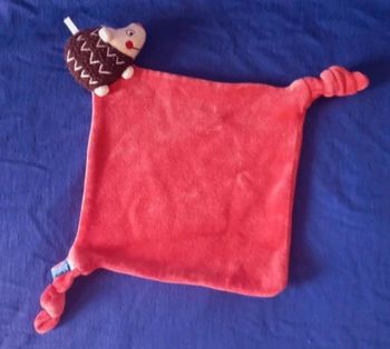 Doudou plat Hérisson  Sucre d'Orge