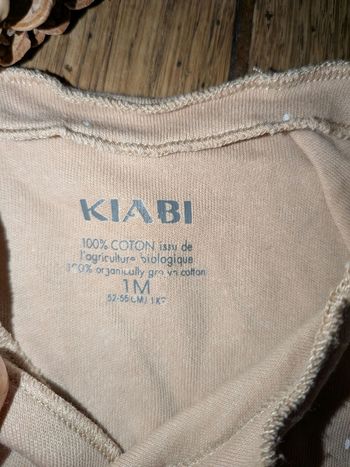 Ensemble 1 mois kiabi