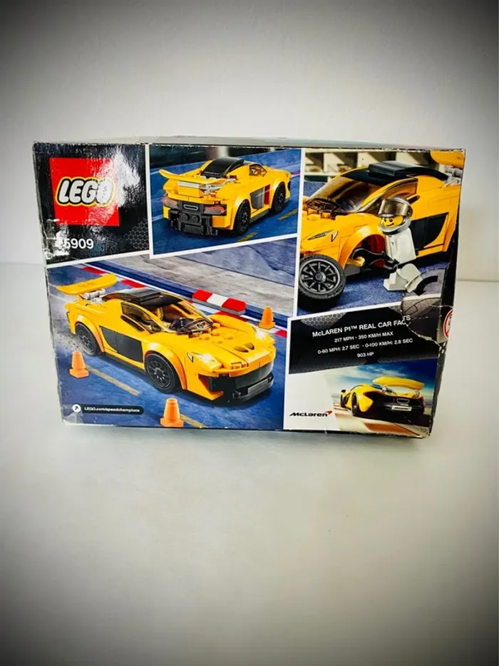 LEGO Speed Champions 75909 - McLaren P1 - Complet avec boîte et notice - photo numéro 11