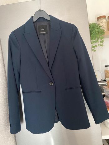 Blazer femme bleu marine Mango 36