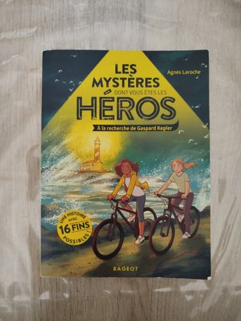 Livre les mystères dont vous êtes les héros