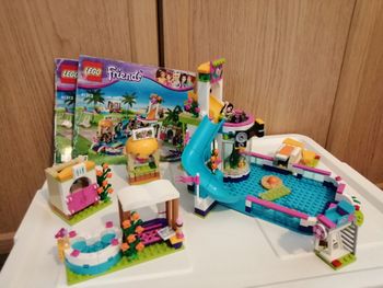 Lot 3 Lego friends Piscine+Tobogan+Ariel