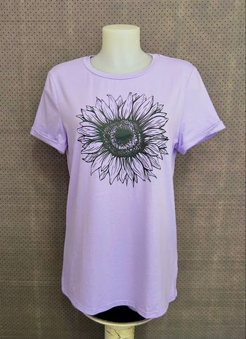 T-shirt à manches courtes imprimé taille M 