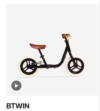 Draisienne Btwin état correct 