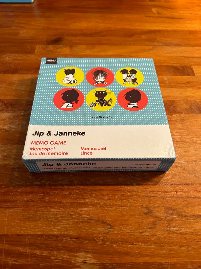 Jeux mémo Jip et janneke