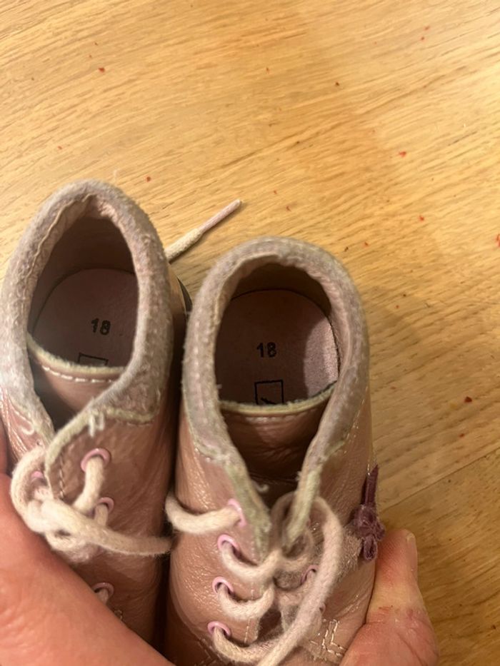 Chaussure vernis premier pas taille 18 - photo numéro 5