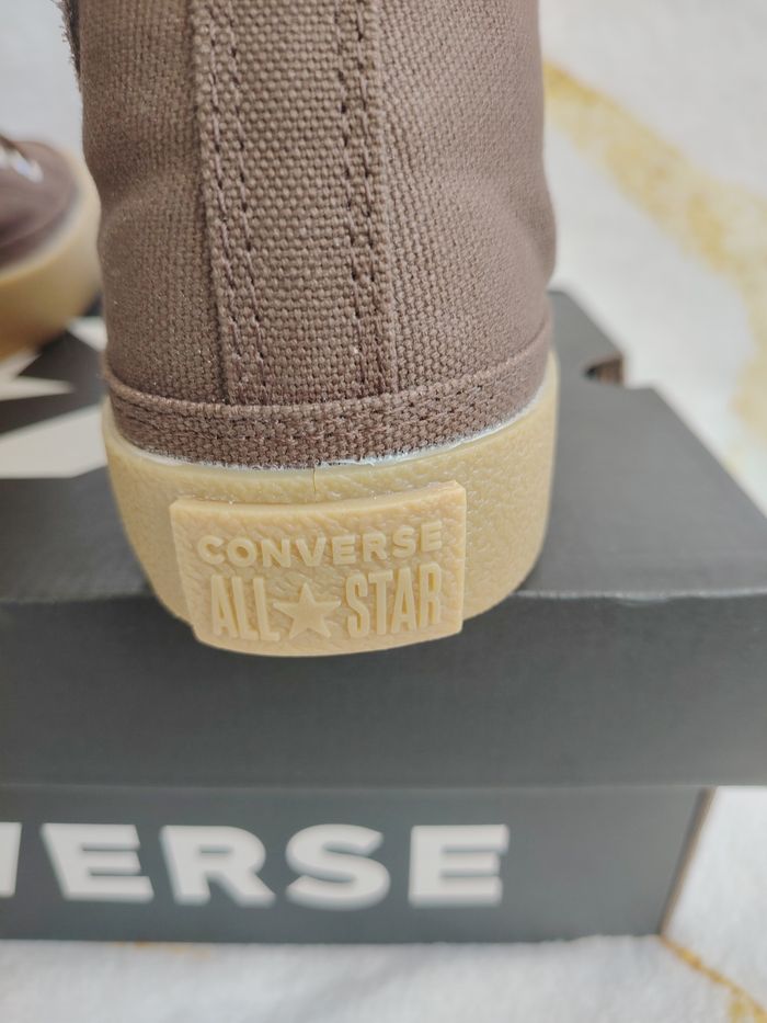 Converse Chuck Taylor All Star Hi - Grounded Brown / Gum - Neuf (41) - photo numéro 7
