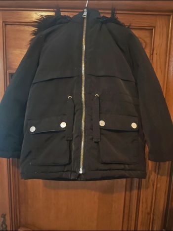 Parka   Moumoute noire