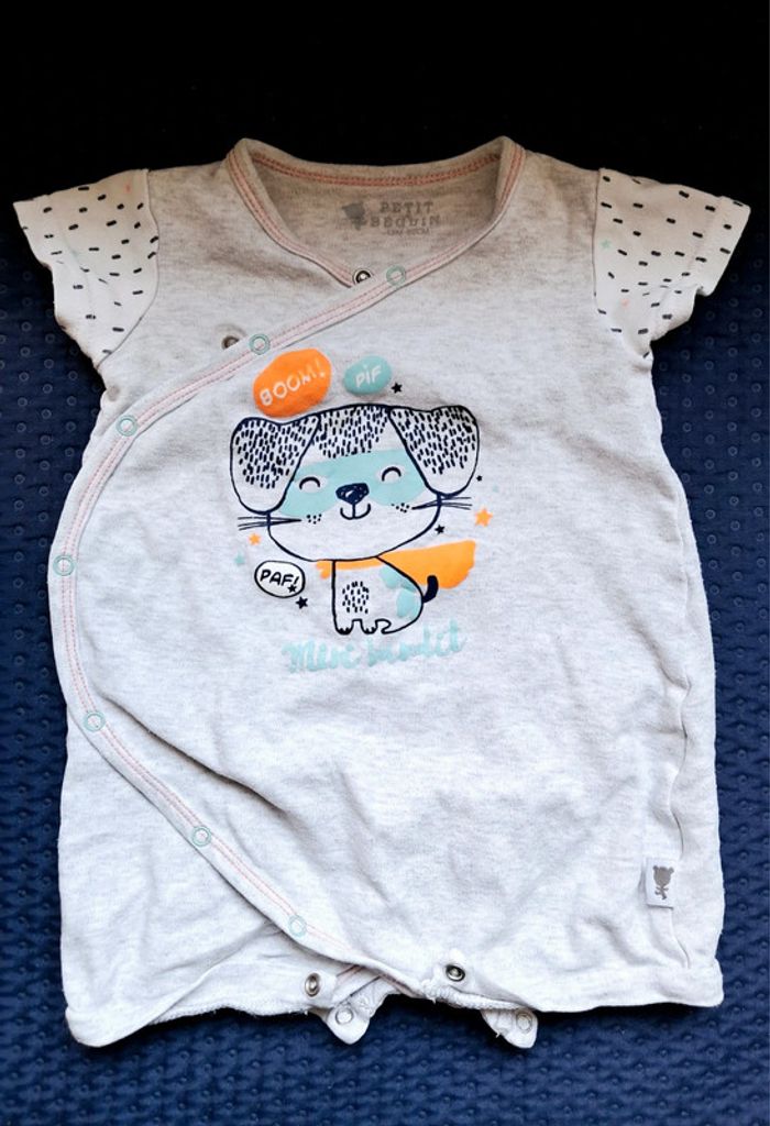 Combi short bébé