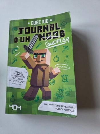Livre minecraft (journal d'un noob) 1