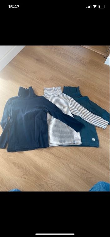 Lot tee shirt manche longue