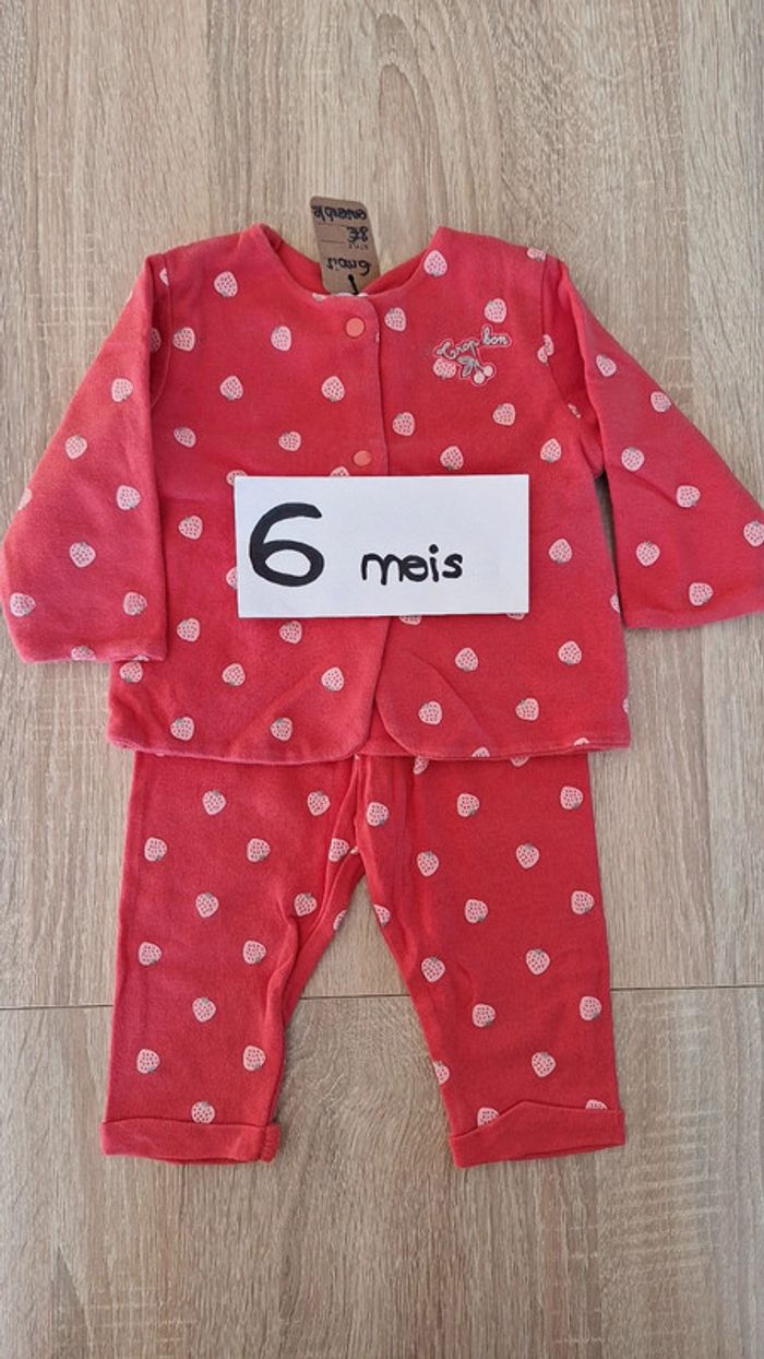 🌜 Ensemble chaud pentalon et pull 6 mois. #lunaGL6mois🌛 - photo numéro 1