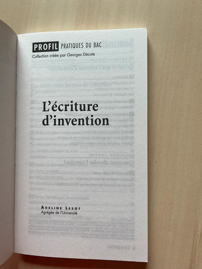 L’Ecriture d’invention Profil Pratiques du BAC - photo numéro 3
