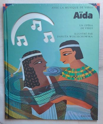 NEUF : 
Musigram Livre & CD de l'opéra " Aïda "