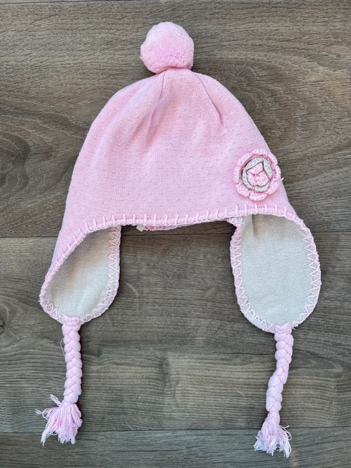 Bonnet avec cache oreille taille 44cm 3/6 mois Orchestra