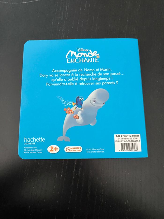 Livre - le monde de Dory - photo numéro 2