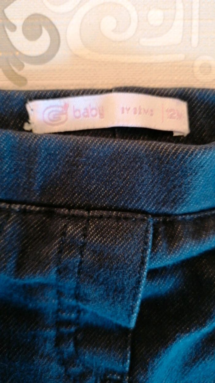 Ensemble jean + t-shirt 12mois - photo numéro 4