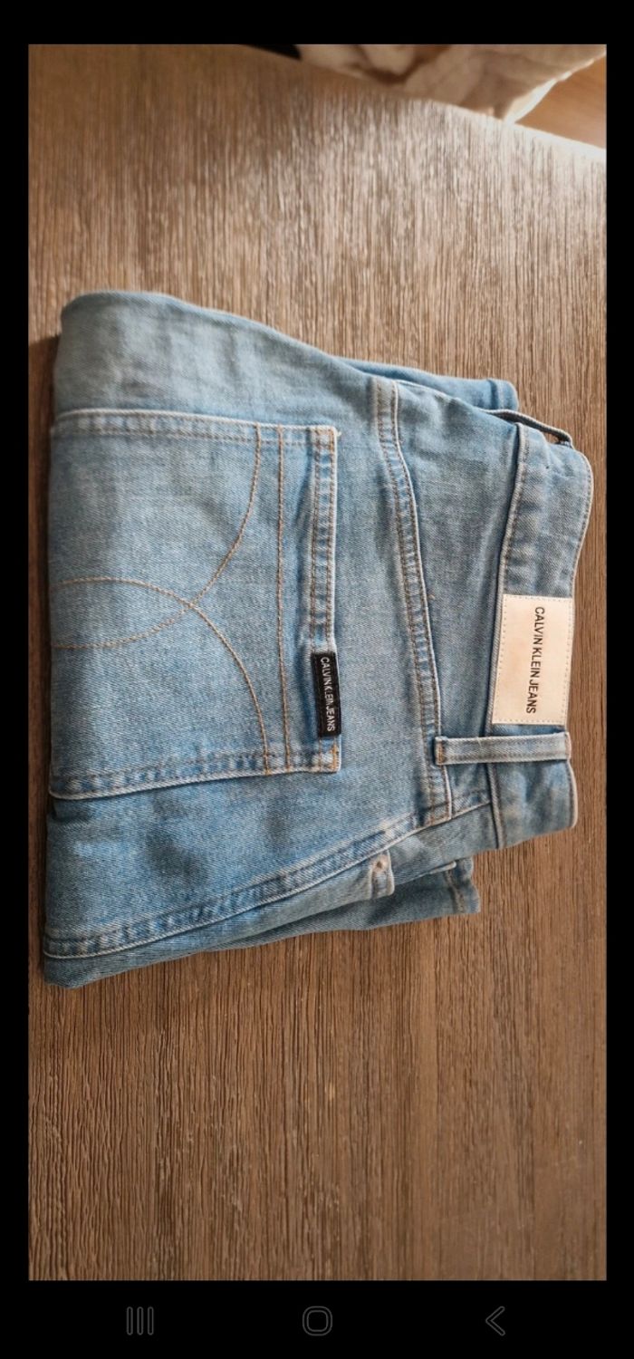 Jupe jean  Calvin Klein - photo numéro 3