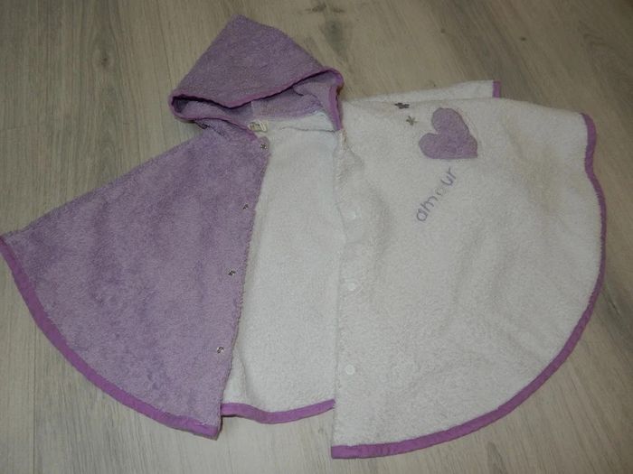 Poncho de bain à capuche "Amour" - photo numéro 2