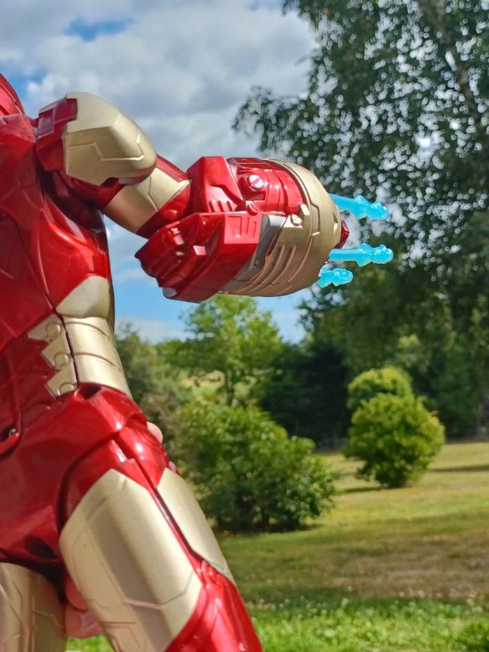 Figurine Iron man - sonic blasting - électronique - photo numéro 10