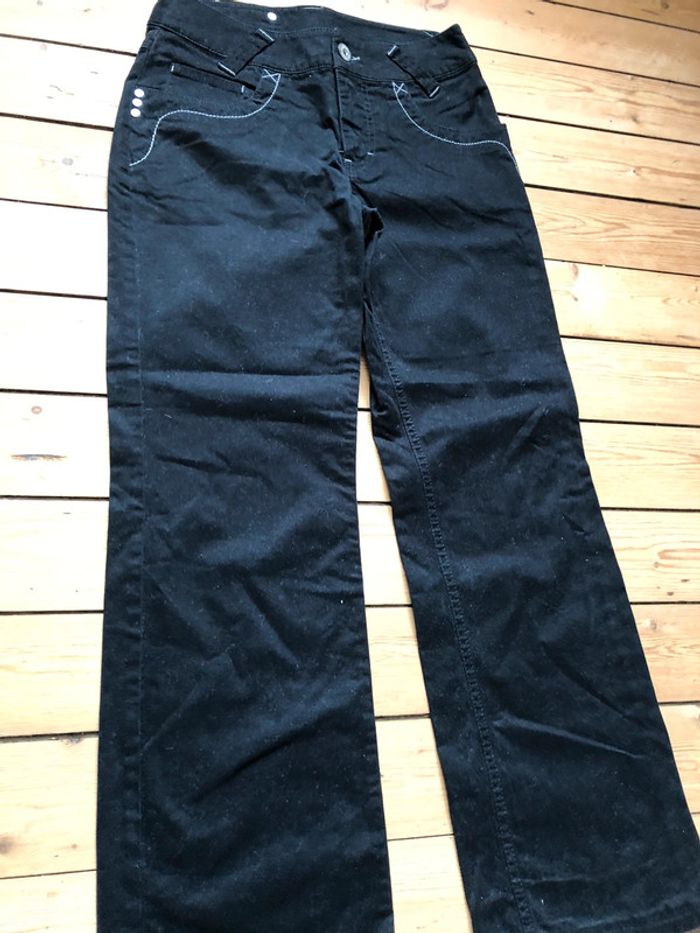 Pantalon velours noir - photo numéro 4