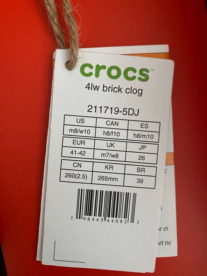 Crocs Brick LEGO - photo numéro 6
