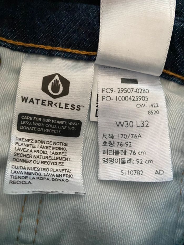 Jeans Levi’s 502 W30 L32 taille 40 bleu foncé - photo numéro 17