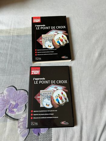 Cd rom j’apprend le point de croix