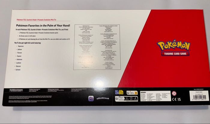 Coffret Pokémon Évolution Prismatique 8.5 Mini Tin - photo numéro 2