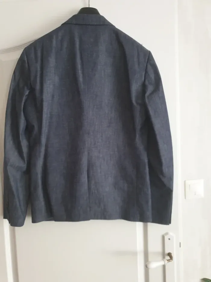 Costume homme bleu gris – Élégant & intemporel - photo numéro 3